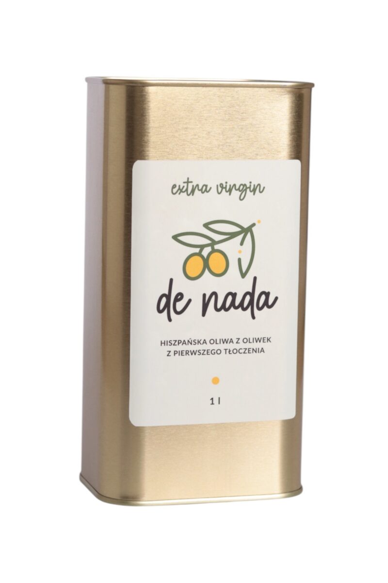 Oliwa z oliwek extra virgin w puszce | De Nada Oliva